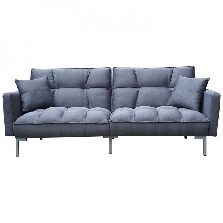 Rozkládací 3-místná pohovka Thelma | šedá