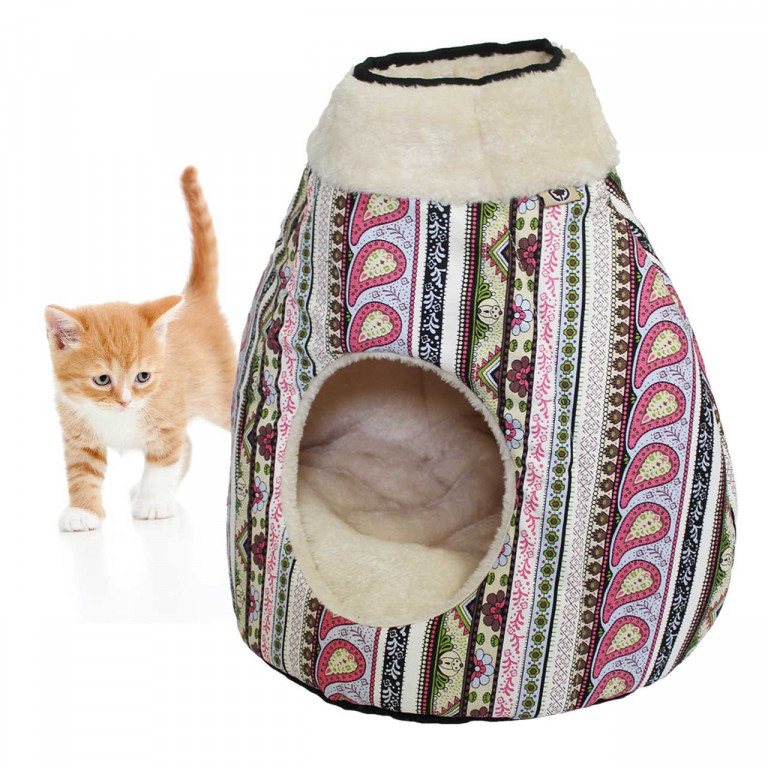 Pelíšek pro kočky Maja 40 x 35 x 40 cm