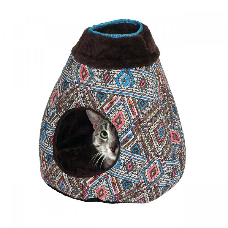 Pelíšek pro kočky Nero 40 x 35 x 40 cm