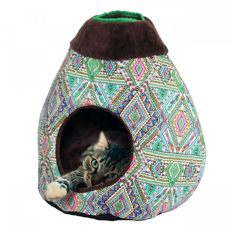 Pelíšek pro kočky Cosmo 40 x 35 x 40 cm