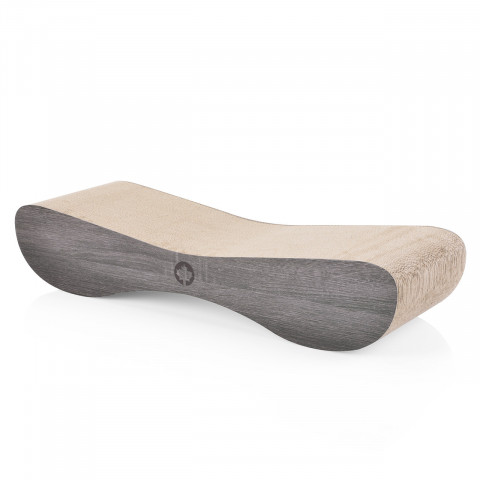 Škrabadlo pro kočky 76 x 12 x 30 cm | tmavě šedé č.2