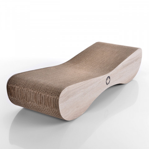 Škrabadlo pro kočky 76 x 24 x 15 cm | přírodní č.2