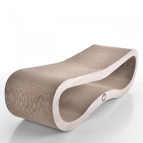 Škrabadlo pro kočky 84 x 24 x 23 cm | přírodní č.4