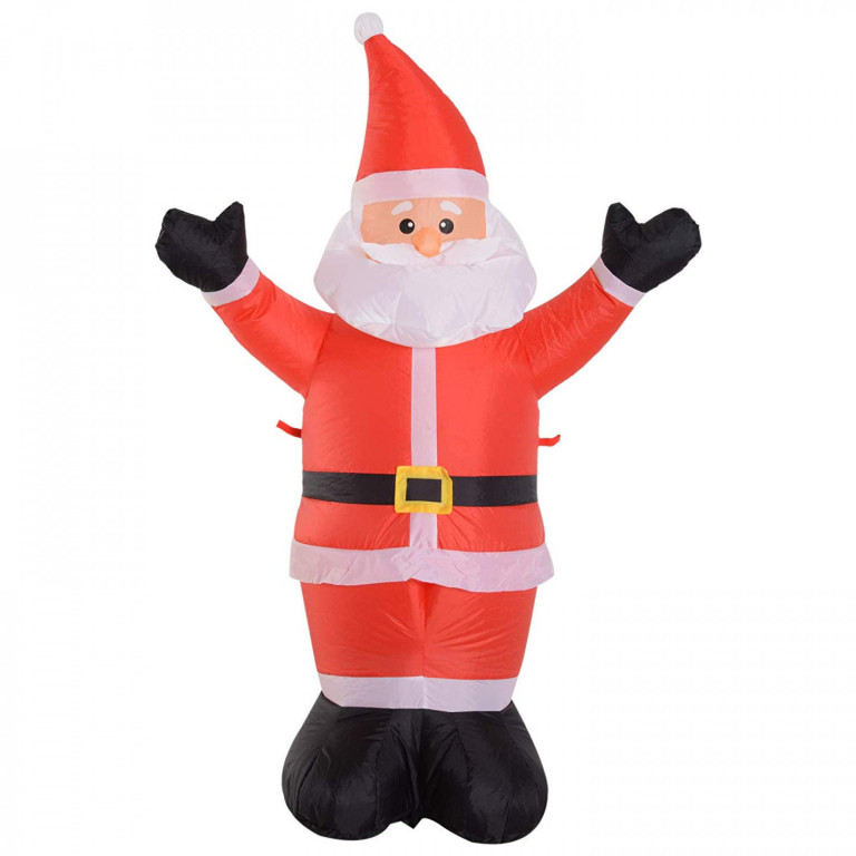 Nafukovací Santa Claus s LED osvětlením 120 cm