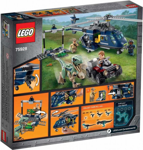 LEGO Jurassic World 75928 Pronásledování Bluea helikoptérou č.5