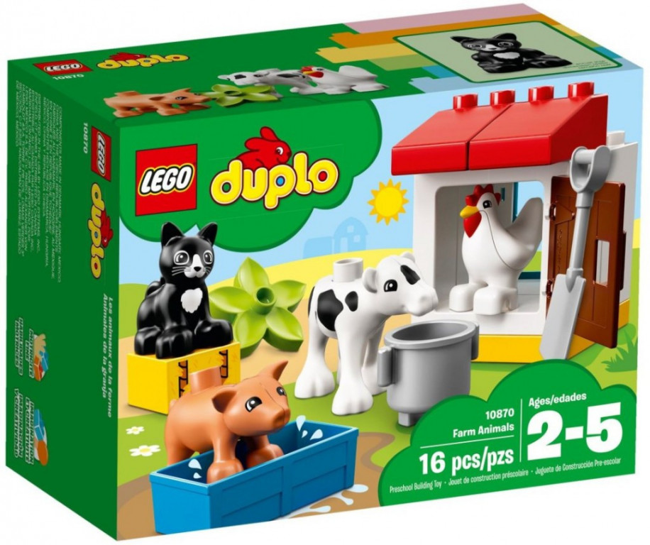 LEGO Duplo 10870 Zvířátka z farmy