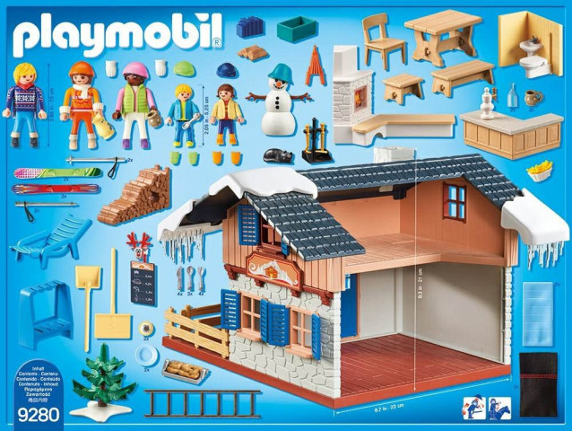 Playmobil 9280 Lyžařská chata č.3