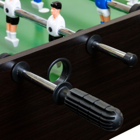 Stolní fotbal fotbálek rozkládací Belfast 121x101x79cm | tmavě hnědý č.3