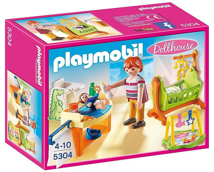 Playmobil 5304 Dětský pokoj s kolébkou