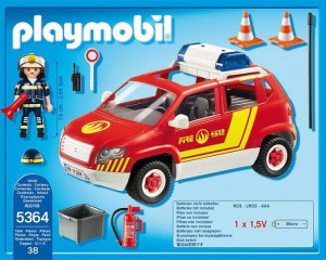 Playmobil 5364 Auto velitele hasičů č.2