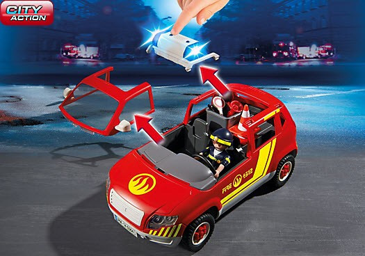 Playmobil 5364 Auto velitele hasičů č.4