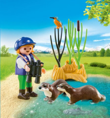 Playmobil 5376 Přírodovědec s vydrami č.2