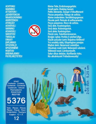 Playmobil 5376 Přírodovědec s vydrami č.3