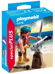 Playmobil 5378 Pirát s kanónem