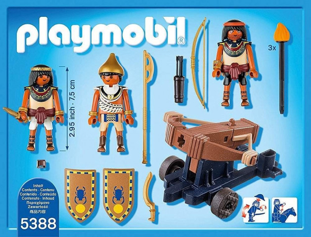 Playmobil 5388 Egypťané s ohnivou balistou č.3