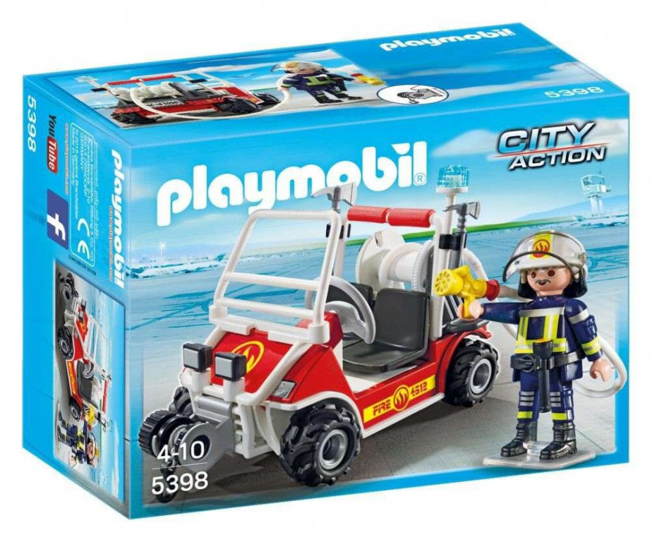 Playmobil 5398 Hasičská bugina s navijákem