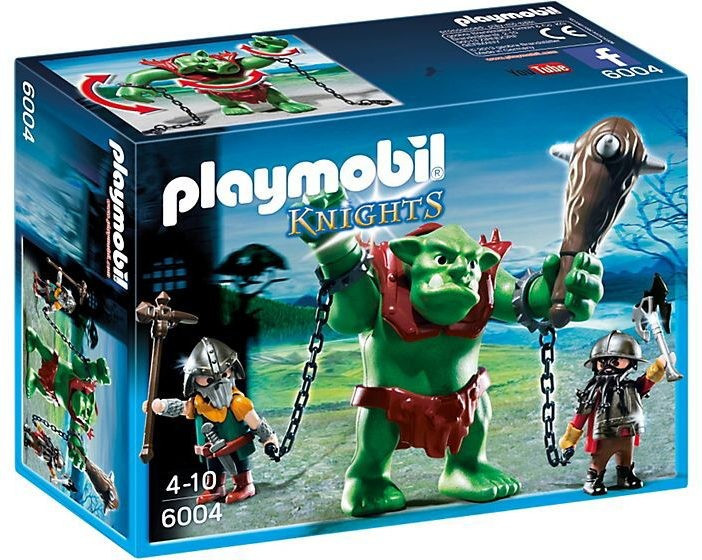 Playmobil 6004 Troll Zlobr s bojovníky Trpaslíků
