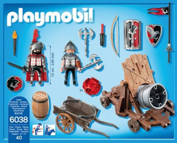 Playmobil 6038 Dělo Sokolích rytířů č.3