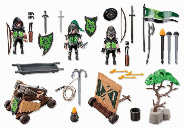 Playmobil 6041 Vlčí rytíři s katapultem č.3