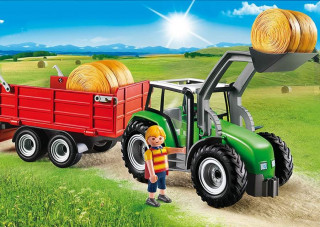 Playmobil 6130 Traktor s přívěsem č.2