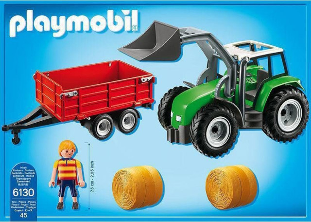 Playmobil 6130 Traktor s přívěsem č.3