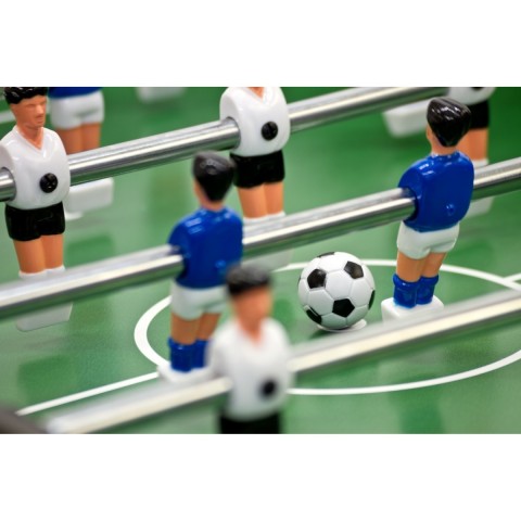 Stolní fotbal fotbálek rozkládací Belfast 121x101x79cm | černý č.6