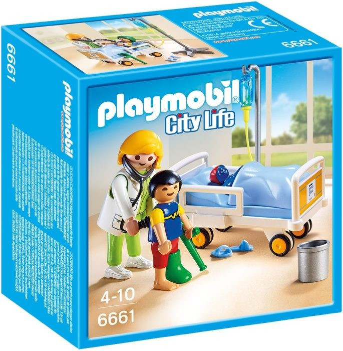 Playmobil 6661 Dětská lékařka s pacientem
