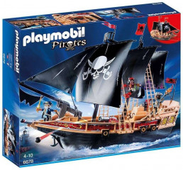 Playmobil 6678 Pirátská bitevní loď č.1