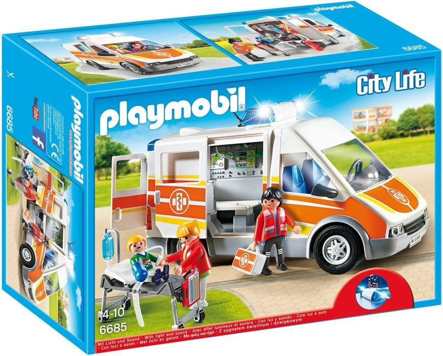 Playmobil 6685 Sanitka s majákem a sirénou