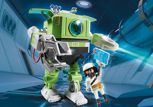 Playmobil 6693 Robot čistič C3 č.2