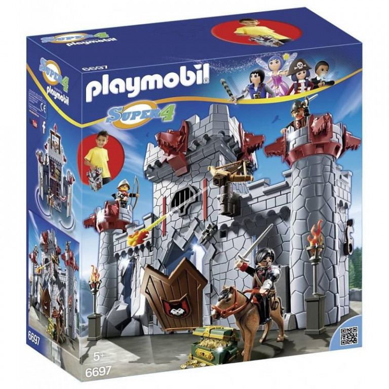 Playmobil 6697 Přenosný hrad Černého barona
