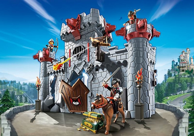 Playmobil 6697 Přenosný hrad Černého barona č.2