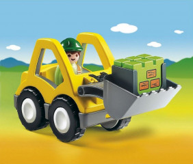 Playmobil 6775 Čelní nakladač (1.2.3) č.2