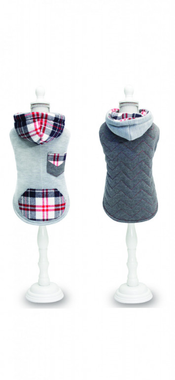 Psí obleček Croci Blue Chessboard