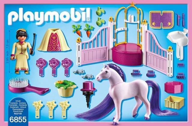 Playmobil 6855 Královské stáje č.2