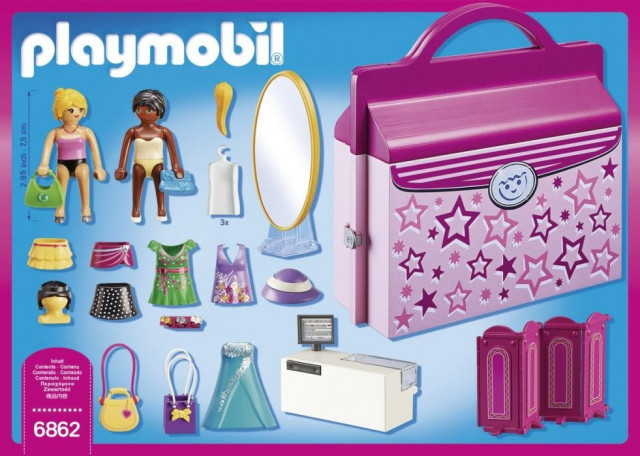 Playmobil 6862 Módní butik | přenosný kufřík č.5