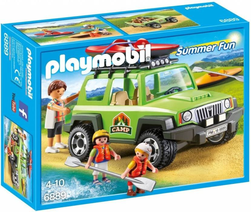 Playmobil 6889 SUV 4x4 s kanoí