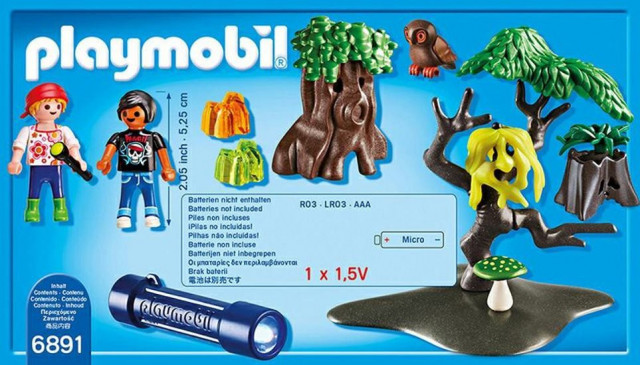 Playmobil 6891 Noční stezka odvahy s UV světlem č.4