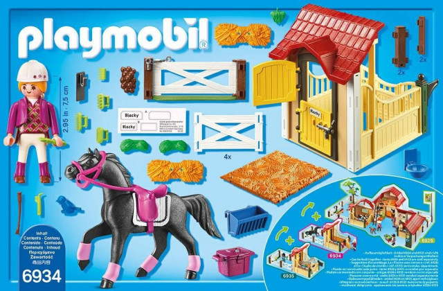 Playmobil 6934 Box pro arabského koně Ebony č.5
