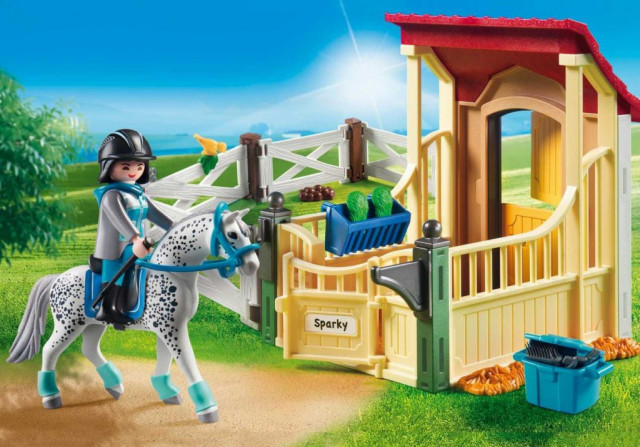 Playmobil 6935 Box pro Apaloosa koně Sparky č.2