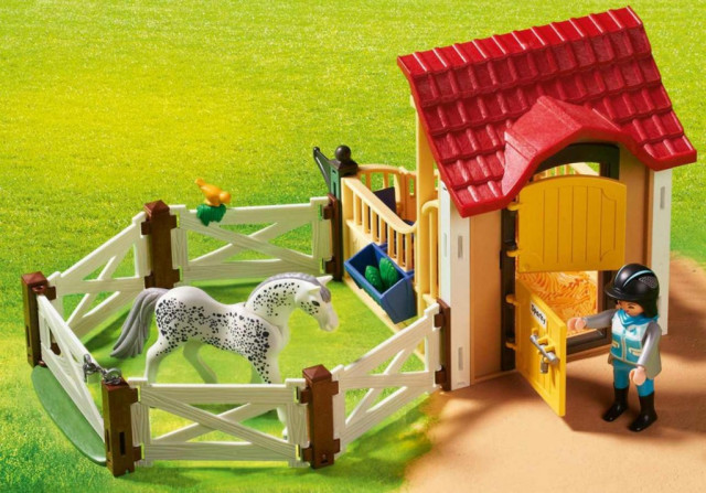 Playmobil 6935 Box pro Apaloosa koně Sparky č.4