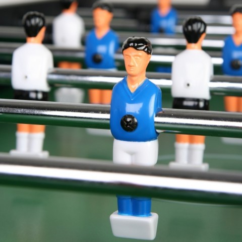 Stolní fotbal fotbálek Glasgow 121x101x79 cm | černý č.5