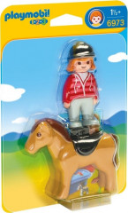 Playmobil 6973 Jezdkyně s koníkem (1.2.3)
