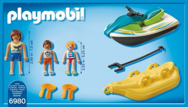 Playmobil 6980 Vodní skútr s banánovým člunem č.5