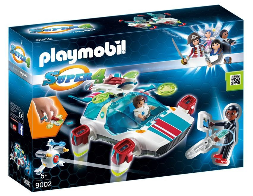 Playmobil 9002 FulguriX s agentem Genem
