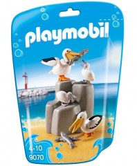 Playmobil 9070 Pelikáni s mláďaty č.1