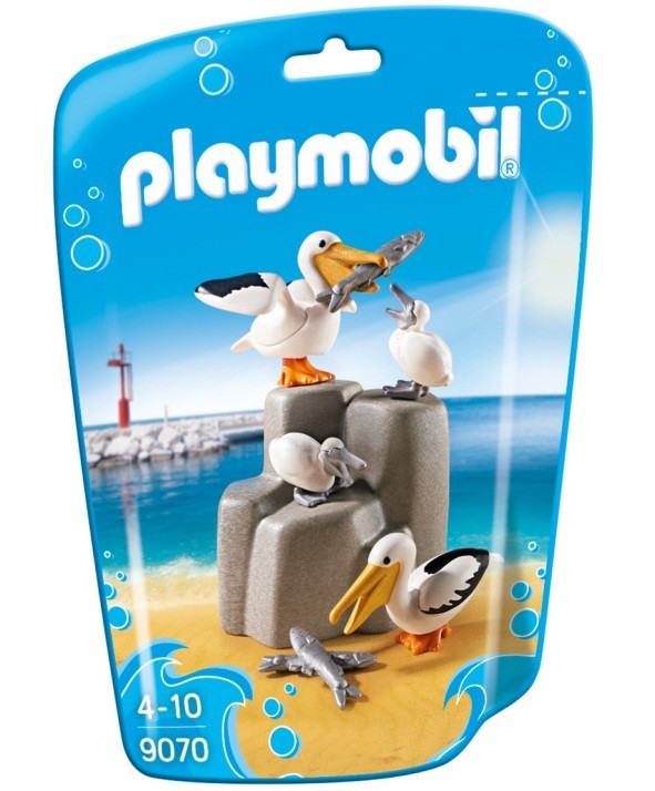 Playmobil 9070 Pelikáni s mláďaty