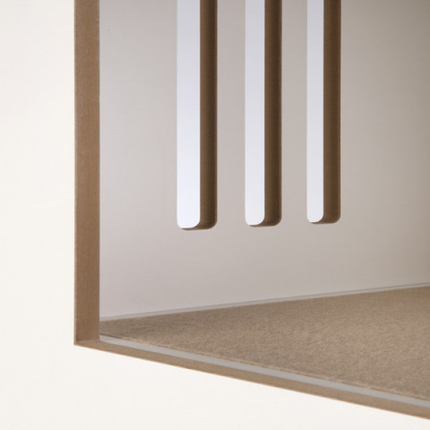 Prolézací věž pro kočky XL | bílá / béžová č.4