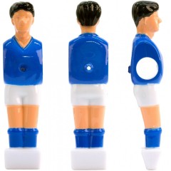 Náhradní hráč pro stolní fotbal fotbálek (na 13 mm tyč) modrý 3 ks