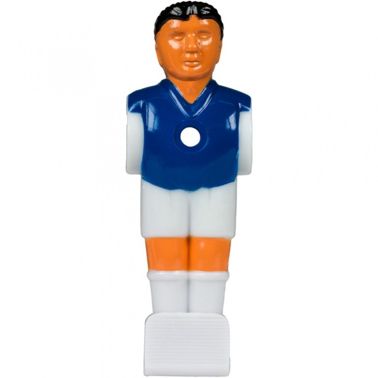 Náhradní hráč pro stolní fotbal fotbálek (na 15,9 mm tyč) modrý 1 ks